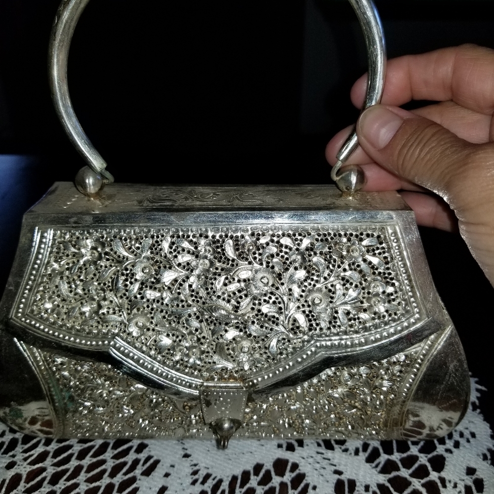Vintage Sterling silver purse